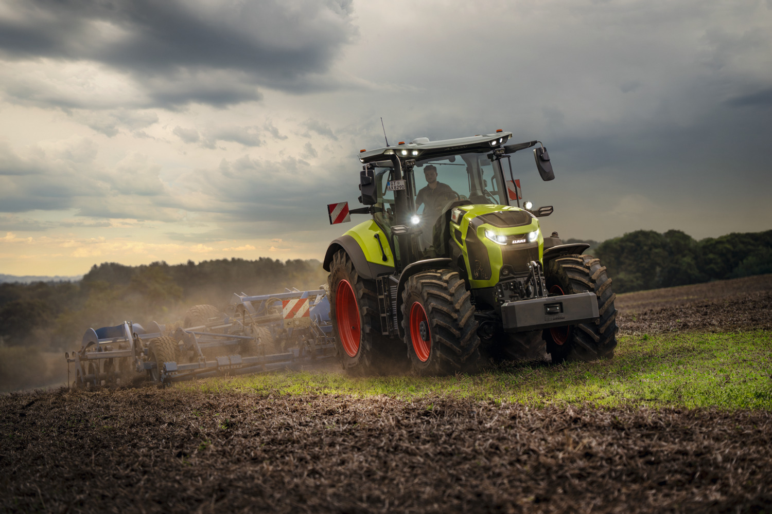 Der neue Claas AXION 8 CMATIC